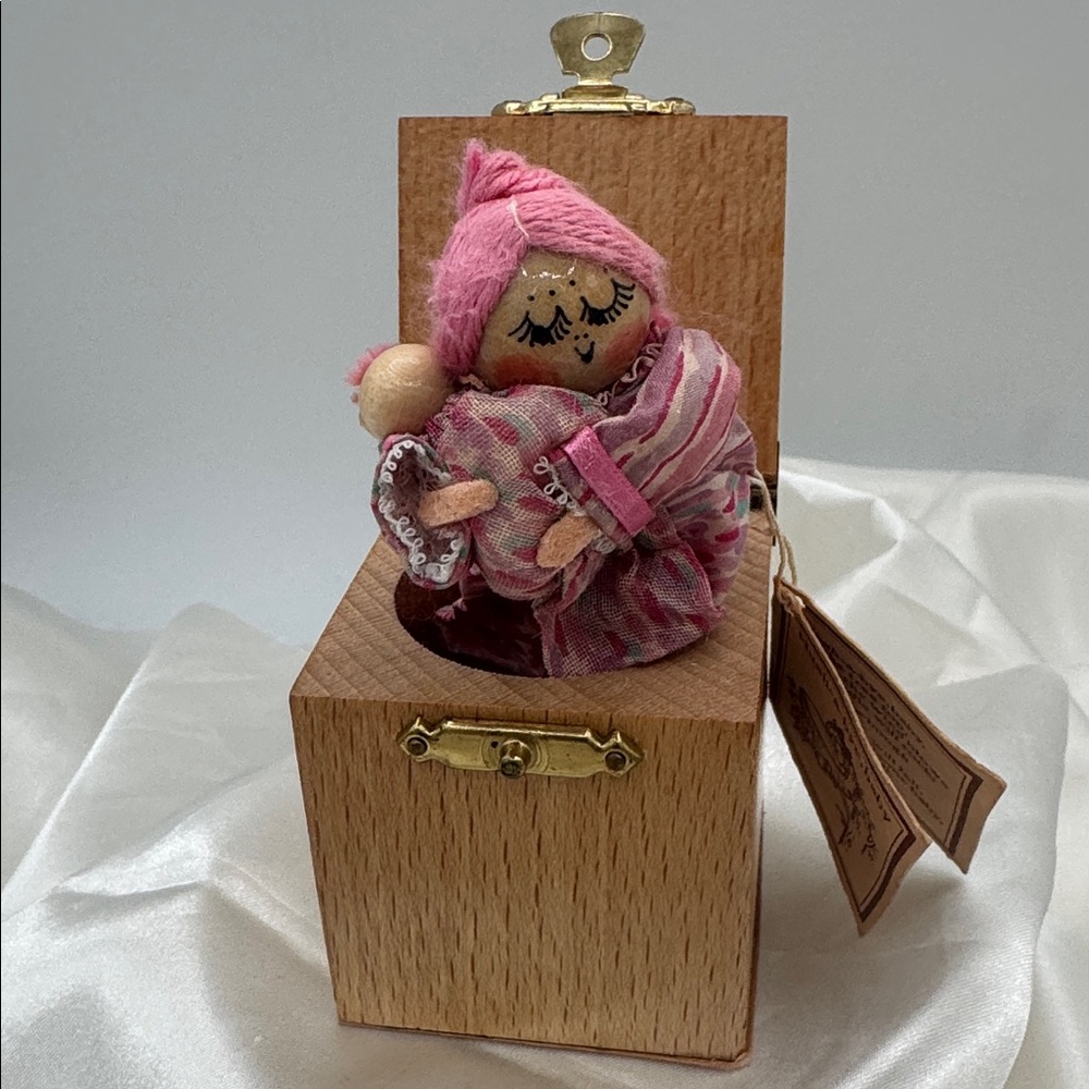 Hush a Bye Baby by Ann Fuller Designs, pop up doll.